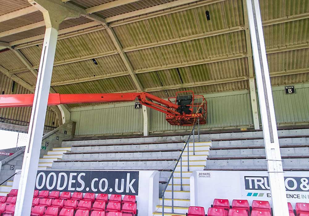 south west concrete crane work